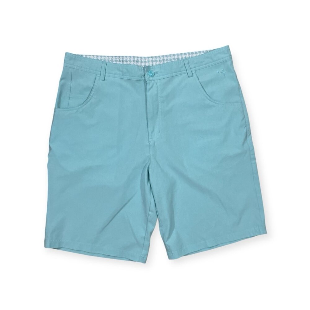 Short‎ Par 4 Mens Golf Shorts Size 36 Performance Casual Flat Front